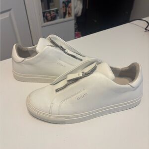Axel Arigato Cream Leather Sneakers